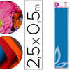 PAPIER CRÉPON LIDERPAPEL 34G/M 2 50CMX2.5M UNICOLORE BLEU CLASSIQUE PAPIER CRÉPON LIDERPAPEL 34G/M 2 50CMX2.5M UNICOLORE BLEU CLASSIQUE