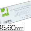 CHEVALET Q-CONNECT PORTE-NOMS MATHACRYLATE IDAAL SYSTEME IDENTIFICATION 145X60MM CHEVALET Q-CONNECT PORTE-NOMS MATHACRYLATE IDAAL SYSTEME IDENTIFICATION 145X60MM
