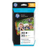 HP 303 Blister ink cart,black,tri-col+40 HP 303 Blister ink cart,black,tri-col+40