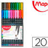 CRAYON COULEUR MAPED COLOR PEP 'S TRIANGULAIRE MINE TENDRE RASISTANTE SANS ACHARDE COLORIS LUMINEUX ATUI CARTON 18U