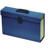 VALISETTE TRIEUR FAST CARTON PELLICULÉ 390X255X130MM 16 COMPARTIMENTS POIGNÉE RIGIDE FERMOIR PLASTIQUE BLEU FONCÉ VALISETTE TRIEUR FAST CARTON PELLICULÉ 390X255X130MM 16 COMPARTIMENTS POIGNÉE RIGIDE FERMOIR PLASTIQUE BLEU FONCÉ