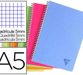 cahier-clairefontaine-linicolo-r-reliure-intagrale-assortiment-fresh-a5-14-8x21cm-180-pages-90g-5x5mm