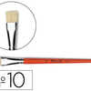 BROSSE PLATE RAPHAOL SOIE DE P ORC N°10 VIROLE FER BLANC NICKELA BROSSE PLATE RAPHAOL SOIE DE P ORC N°10 VIROLE FER BLANC NICKELA