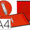 CLASSEUR POLYPROPYLÈNE LIDERPA PEL 2 ANNEAUX 25MM 315X245MM DOCUMENT A4 POCHETTE PORTE-CARTES COLORIS ROUGE CLASSEUR POLYPROPYLÈNE LIDERPA PEL 2 ANNEAUX 25MM 315X245MM DOCUMENT A4 POCHETTE PORTE-CARTES COLORIS ROUGE