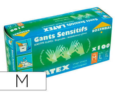 gant-rozenbal-latex-sensitif-s-pacial-cuisine-usage-unique-interchangeable-taille-m-bo-te-de-100-unitas
