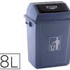 POUBELLE Q-CONNECT PLASTIQUE C OUVERCLE BASCULANT OUVERTURE FACILE 2 POIGNAES 58L 470X330X760MM COLORIS GRIS POUBELLE Q-CONNECT PLASTIQUE C OUVERCLE BASCULANT OUVERTURE FACILE 2 POIGNAES 58L 470X330X760MM COLORIS GRIS