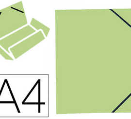 chemise-elba-carte-forte-4-10e-310g-a4-210x297mm-3-rabats-alastique-coloris-vert