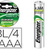 PILE ENERGIZER RECHARGEABLE PO WER PLUS I.C.E. HR3 TAILLE AAA 700MAH BLISTER 4 UNITAS