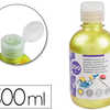 GOUACHE SCOLAIRE LIDERPAPEL LI QUIDE LAVABLE FERMETURE SÉCURITÉ BRILLANTE COLORIS JAUNE MÉTALLISÉ FLACON 300ML GOUACHE SCOLAIRE LIDERPAPEL LI QUIDE LAVABLE FERMETURE SÉCURITÉ BRILLANTE COLORIS JAUNE MÉTALLISÉ FLACON 300ML