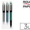 ROLLER MINI ROUGE PAPIER IDÉAL TROUSSE PLUME RÉSISTANTE CLIP MÉTAL CORPS COULEURS MÉTALLISÉES ASSORTIES ROLLER MINI ROUGE PAPIER IDÉAL TROUSSE PLUME RÉSISTANTE CLIP MÉTAL CORPS COULEURS MÉTALLISÉES ASSORTIES