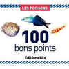 BON POINT ÉDITIONS LITO LES POISSONS TEXTE PÉDAGOGIQUE AU VERSO 79X57MM BOÎTE 100 UNITÉS