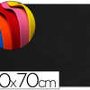PLAQUE MOUSSE LIDERPAPEL 50X70CM 60G/M2 ÉPAISSEUR 1.5MM UNICOLORE NOIR PLAQUE MOUSSE LIDERPAPEL 50X70CM 60G/M2 ÉPAISSEUR 1.5MM UNICOLORE NOIR