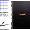 CAHIER RHODIACTIVE NOTEBOOK RE LIURE INTAGRALE NOIRE COUVERTURE PP A4+ 22,5X29,7CM 160 PAGES 90G 5X5MM MICROPERFORA CAHIER RHODIACTIVE NOTEBOOK RE LIURE INTAGRALE NOIRE COUVERTURE PP A4+ 22,5X29,7CM 160 PAGES 90G 5X5MM MICROPERFORA