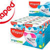 PRÉSENTOIR DE 20 MINI AGRAFEUSES MAPED ERGOLOGIC 24/6 ET 26/6 COLORIS ASSORTIS PRÉSENTOIR DE 20 MINI AGRAFEUSES MAPED ERGOLOGIC 24/6 ET 26/6 COLORIS ASSORTIS