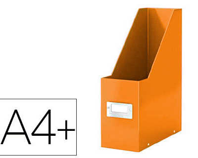 porte-revues-leitz-click-store-polypropyl-ne-plastifie-103x330x253mm-porte-tiquette-coloris-orange