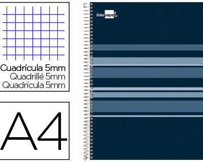 cahier-spirale-liderpapel-clas-sic-a4-210x297mm-160f-60g-m2-quadrillage-5mm-micro-perfor-4-trous-coil-lock-bleu-p-trole