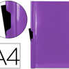 CHEMISE POLYPROPYLÈNE LIDERPAP EL PRÉSENTATION CLIP LATÉRAL A4 210X297MM 30F COUVERTURE TRANSPARENTE FROSTY VIOLET CHEMISE POLYPROPYLÈNE LIDERPAP EL PRÉSENTATION CLIP LATÉRAL A4 210X297MM 30F COUVERTURE TRANSPARENTE FROSTY VIOLET