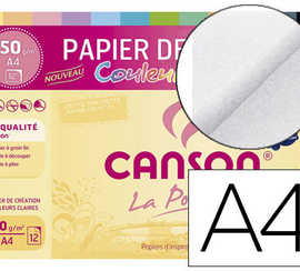 papier-dessin-canson-colorline-grain-fin-150g-a4-coloris-pastels-pochette-12f