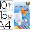 PAPIER CALQUE FOLIA A4 115G CO LORIS ASSORTIS POCHETTE 10F PAPIER CALQUE FOLIA A4 115G CO LORIS ASSORTIS POCHETTE 10F