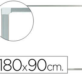 tableau-blanc-q-connect-malami-na-cadre-aluminium-mat-coins-arrondis-marqueurs-spaciaux-fixation-mur-180x90cm