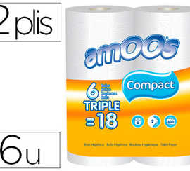 papier-hygianique-amoos-domest-ique-2-plis-compact-paquet-6-rouleaux