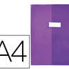 PROTÈGE-CAHIER ELBA STRONG LINE PVC CRISTAL 15/100E RABATS PORTE-ÉTIQUETTE ET ÉTIQUETTE A4 210X297MM VIOLET CRISTAL PROTÈGE-CAHIER ELBA STRONG LINE PVC CRISTAL 15/100E RABATS PORTE-ÉTIQUETTE ET ÉTIQUETTE A4 210X297MM VIOLET CRISTAL
