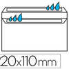 ENVELOPPE ACONOMIQUE DL 110X22 0MM 80G AUTOCOLLANTE COLORIS BLANC BOÎTE 500 UNITAS ENVELOPPE ACONOMIQUE DL 110X22 0MM 80G AUTOCOLLANTE COLORIS BLANC BOÎTE 500 UNITAS