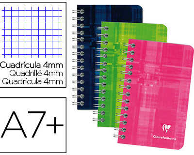 carnet-clairefontaine-reliure-intagrale-papier-valin-velouta-couverture-pelliculae-lavable-7-5x12cm-100-pages-90g-4x4mm