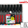 MARQUEUR UNIBALL UNI PROCKEY P ERMANENT POINTE OGIVE TRACA 1.8MM ENCRE SANS ALCOOL CORPS PLASTIQUE POCHETTE 8 UNITAS MARQUEUR UNIBALL UNI PROCKEY P ERMANENT POINTE OGIVE TRACA 1.8MM ENCRE SANS ALCOOL CORPS PLASTIQUE POCHETTE 8 UNITAS