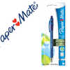 STYLO-BILLE PAPER MATE FLEXGRIP POINTE MOYENNE CORPS CAOUTCHOUTÉ RÉTRACTABLE COULEUR BLEU BLISTER STYLO-BILLE PAPER MATE FLEXGRIP POINTE MOYENNE CORPS CAOUTCHOUTÉ RÉTRACTABLE COULEUR BLEU BLISTER