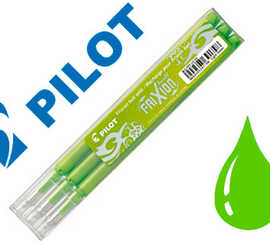 recharge-roller-pilot-frixion-clicker-acriture-moyenne-0-5mm-encre-effacable-coloris-vert-pomme-set-de-3-unitas