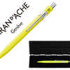 PORTE-MINE CARAN D'ACHE 844 CLASSIC LINE ALUMINIUM MINE 0.7MM BOUTON POUSSOIR RÉSERVOIR MINES GOMME CORPS JAUNE ÉTUI PORTE-MINE CARAN D'ACHE 844 CLASSIC LINE ALUMINIUM MINE 0.7MM BOUTON POUSSOIR RÉSERVOIR MINES GOMME CORPS JAUNE ÉTUI