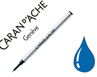 recharge-caran-d-ache-cartouch-e-stylo-feutre-fine-line-acier-mine-fine-pointe-fibre-gain-e-m-tal-couleur-bleu