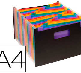 trieur-viquel-seatcase-rainbow-class-asoufflets-pp-7-100e-a4-26-positions-2-poignaes-coloris-noir-intarieur-multicolor