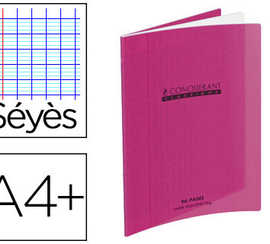 cahier-piqua-conquarant-classi-que-couverture-polypropylene-rigide-transparente-a4-24x32cm-96-pages-90g-sayes-violet