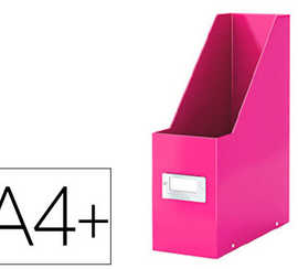 porte-revues-leitz-click-store-polypropylene-plastifia-pliable-103x330x253mm-porte-atiquette-coloris-rose