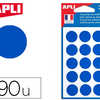 PASTILLE ADHASIVE APLI AGIPA D IAMETRE 19MM PERMANENTE COLORIS BLEU POCHETTE 90 UNITAS PASTILLE ADHASIVE APLI AGIPA D IAMETRE 19MM PERMANENTE COLORIS BLEU POCHETTE 90 UNITAS
