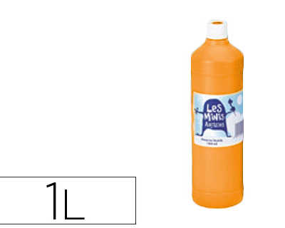 gouache-mini-artistes-aconomiq-ue-ultra-lavable-pr-te-al-emploi-apaisse-onctueuse-coloris-orange-flacon-1000ml