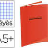 CAHIER PIQUA CONQUARANT CLASSI QUE COUVERTURE POLYPROPYLENE RIGIDE TRANSPARENTE A5+ 17X22CM 48 PAGES 90G SAYES ROUGE CAHIER PIQUA CONQUARANT CLASSI QUE COUVERTURE POLYPROPYLENE RIGIDE TRANSPARENTE A5+ 17X22CM 48 PAGES 90G SAYES ROUGE