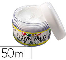 maquillage-snazaroo-blanc-clow-n-utilisation-sans-eau-couverture-maximale-pot-50ml