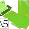 CHEMISE LIDERPAPEL POLYPROPYLÈNE DOS FLEXIBLE A5 148X210MM 4/10E 3 RABATS 100F ÉLASTIQUE VERT TRANSLUCIDE CHEMISE LIDERPAPEL POLYPROPYLÈNE DOS FLEXIBLE A5 148X210MM 4/10E 3 RABATS 100F ÉLASTIQUE VERT TRANSLUCIDE