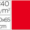 PAPIER CARTONNÉ LIDERPAPEL DES SIN TRAVAUX MANUELS 240G/M2 50X65CM UNICOLORE ROUGE NOOL PAPIER CARTONNÉ LIDERPAPEL DES SIN TRAVAUX MANUELS 240G/M2 50X65CM UNICOLORE ROUGE NOOL
