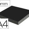 CARTON PLUME LIDERPAPEL A4 APA ISSEUR 5MM UNICOLORE NOIR CARTON PLUME LIDERPAPEL A4 APA ISSEUR 5MM UNICOLORE NOIR