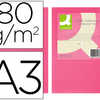 PAPIER COULEUR Q-CONNECT MULTI FONCTION A3 80G/M2 UNICOLORE ROSE INTENSE RAMETTE 500 FEUILLES PAPIER COULEUR Q-CONNECT MULTI FONCTION A3 80G/M2 UNICOLORE ROSE INTENSE RAMETTE 500 FEUILLES