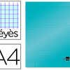 CAHIER PIQUA LIDERPAPEL COUVER TURE PLASTIQUE SOUPLE A4 21X29,7CM 96 PAGES SAYES COLORIS BLEU CAHIER PIQUA LIDERPAPEL COUVER TURE PLASTIQUE SOUPLE A4 21X29,7CM 96 PAGES SAYES COLORIS BLEU