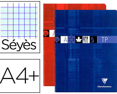 cahier-piqua-clairefontaine-tr-avaux-pratiques-papier-valin-velouta-a4-24x32cm-64-pages-32-sayes-32-unies-90g