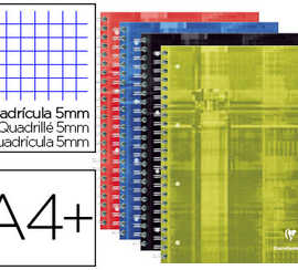 cahier-clairefontaine-bind-o-b-lock-reliure-intagrale-a4-22-5x29-7cm-160-pages-90g-cadre-en-t-te-4-trous-5x5mm-assortis