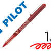 ROLLER PILOT VBALL POINTE LARGE 1MM CAPUCHON ENCRE LIQUIDE COULEUR ROUGE