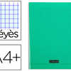 CAHIER PIQUA CLAIREFONTAINE CO UVERTURE POLYPROPYLENE TRANSPARENTE A4+ 24X32CM 96 PAGES 90G SAYES COLORIS VERT CAHIER PIQUA CLAIREFONTAINE CO UVERTURE POLYPROPYLENE TRANSPARENTE A4+ 24X32CM 96 PAGES 90G SAYES COLORIS VERT