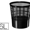 CORBEILLE APAPIER CEP AJOURAE POLYPROPYLENE 16L BONNE STABILITA HAUTEUR 317MM DIAMETRE 300MM NOIR CORBEILLE APAPIER CEP AJOURAE POLYPROPYLENE 16L BONNE STABILITA HAUTEUR 317MM DIAMETRE 300MM NOIR